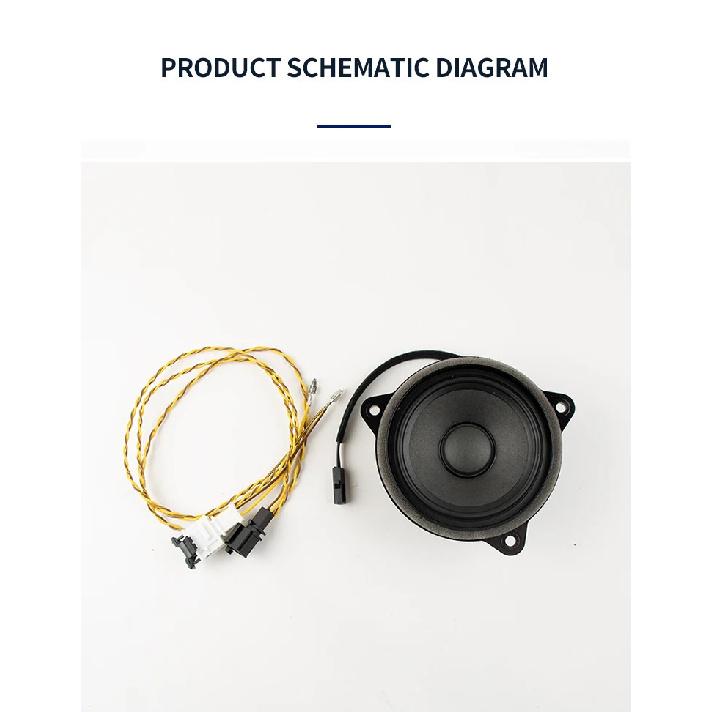 Car Speakers For VW Passat B8 Arteon Center Console Midrange Harman Kardon Mid Tone Speaker 3G8 035 415 3G8035415