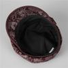 Spring And Autumn Hat Female Mom Thin Printed Cloth Hat Short Brim Grandma Bere Cap Casual Hat