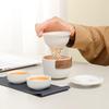 Portable Ceramic Kung Fu Travel Tea Set