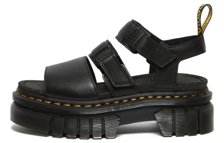 Sandales pour femmes DR.MARTENS Dr. Sandale plateforme à 3 brides Martens Wmns Ricki 'Noir' 37 black