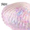 Transparent Shell Toy Clear Squeeze Stress Relief Glitter Sugar Ball Gadget Sensory Soft Decompression Fidget Party Favors Reliever