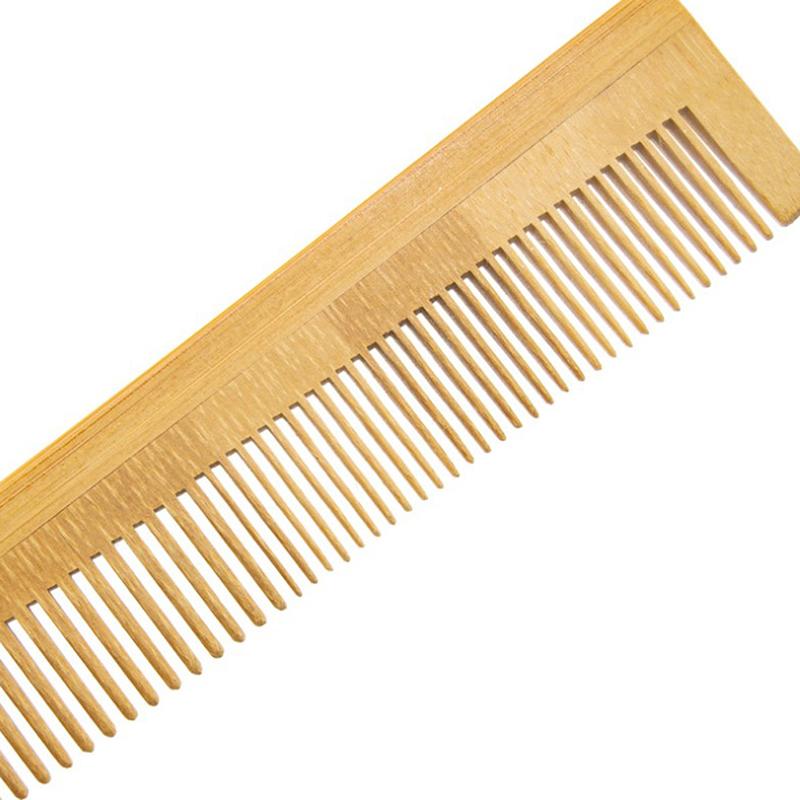 1Pc Natural Bamboo Comb Hair Brush Hair Care Beauty Spa Massager Hair Care Comb Bamboo Hair Vent Brush