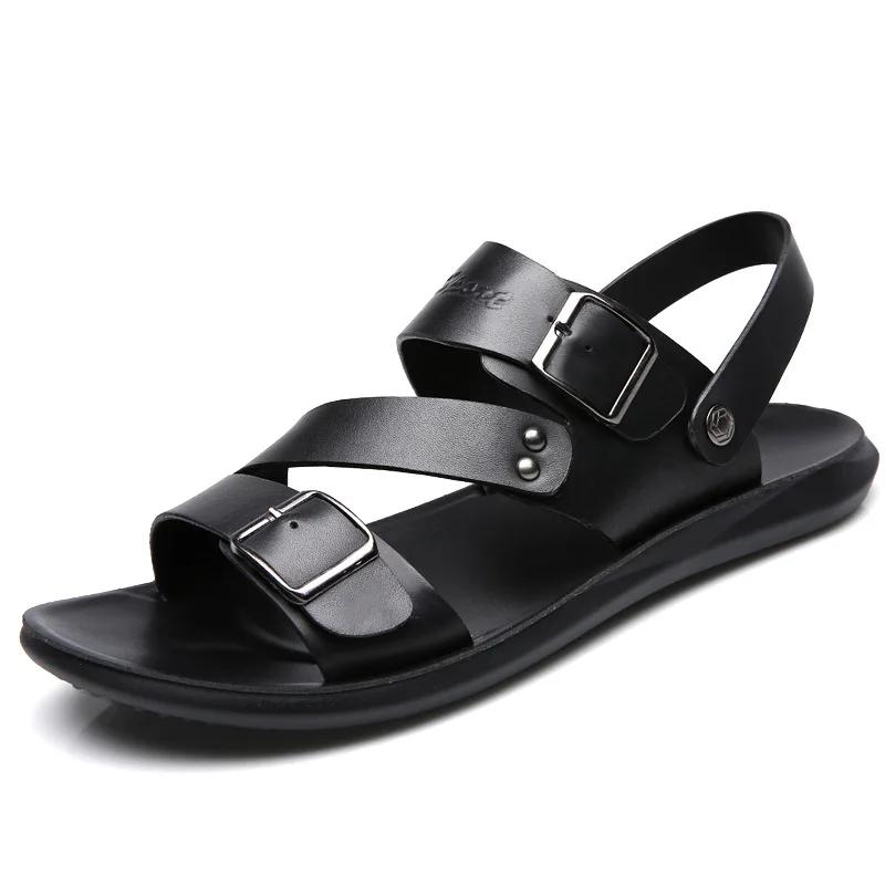 Fashion Men's Sandals  Summer New Comfortable Platform Anti-slip Shoes Beach Slippers Outdoor Sandalias Hombre Huaraches
