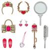 Takara Tomy Licca-chan Doll LD-05 Modern Princess Rainbow Jewel Licca-chan Dress-up Pretend Play Toy for ages 3 and up