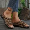 [New Summer Leopard Print Slippers] Women's Leopard Print Fashion Slippers Lightweight and Comfortable All-match New Summer Slippers