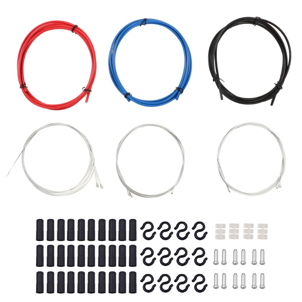 XCANSUN Bike Brake Hose Brake Tube 3 Color High Carbon Steel Nylon Bike Brake Cable Housing