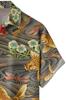 Emptio Regular Japanese Early Stylish American Cool Chinese Animal Short Sleeve Street Collar, Refreshing, Style, Summer, Haori, Breathable, Top,