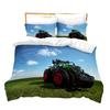 Drag Machine Product 3d Digital Printing Three-piece Quilt Cover Set
