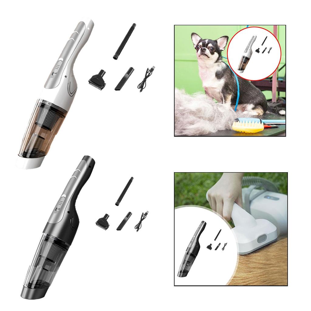 Car Vacuum Cleaner Cordless 120W Lightweight Cleaning Tool Wear Resistant Car VAC for Pet Hair Removing Dust Debris Vehicle