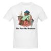 Cute Sleeping Bear Reading Book Relaxing Bedtime T-shirt