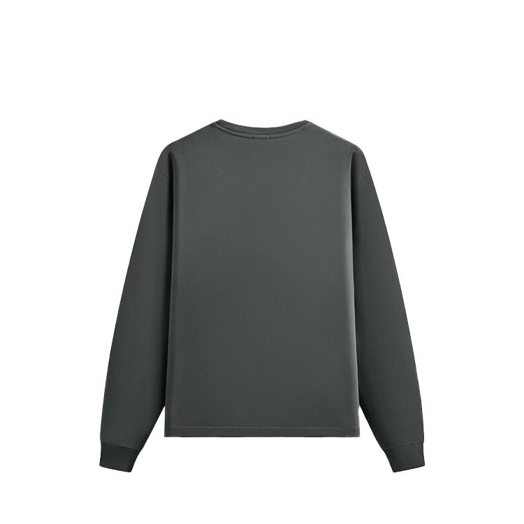 Kith Long Sleeve Lax Tee Asteroid Men Tops Black KHM034533-480