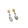 Special-shaped Baroque Pearl Earrings, Earrings, Light Luxury, High-end Sense, Niche Temperament, Retro Exquisite and Versatile Daily Earrings.