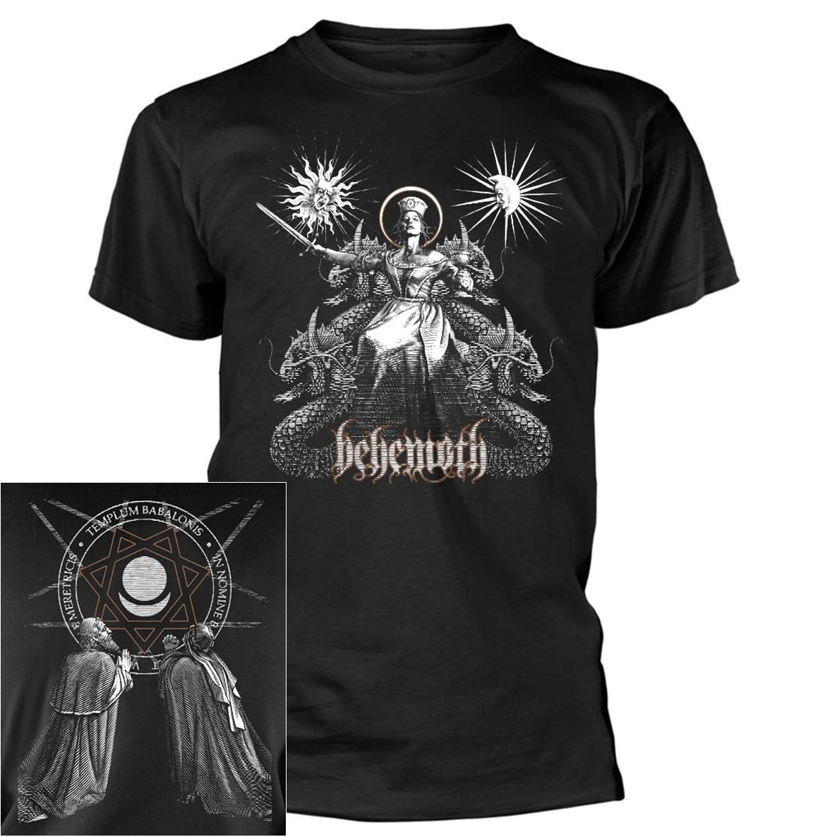 Behemoth Evangelion S M L XL XXL Tshirt Official Black Death Metal Band T-Shirt L