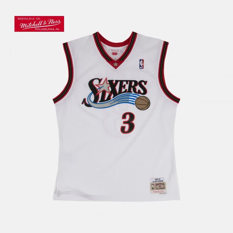 NBA Mitchell & Ness Allen Iverson Basketball Jersey XXL