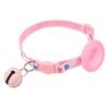 Type C For AirTag Tracker Cat Collar Adjustable Pet Collar Silicone Waterproof Case with Bell