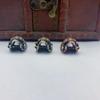 African Tribal Chieftain Brass EDC Skeleton Pendant Crown Outdoor Tools  EDC Outdoor Tools