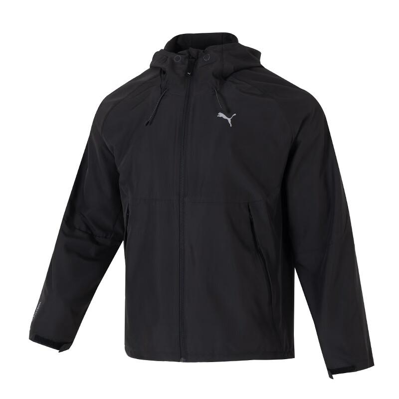 PUMA Unisex Core Elevated Windbreaker Jacket  PUMA White  632485-01 XL