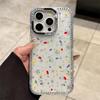 Color polka dot diamond phone case suitable for iPhone 17 16 15 14 13 12 11 Pro/Max/Plus anti drop and shockproof back cover
