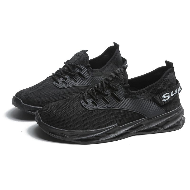 Blade Men's Shoes Spring and Autumn Sports Shoes Men's Lightweight Casual Shoes Men's Cloth Shoes Flying Woven Running Shoes Men