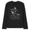 Elvis Presley Unisex Adult Guitar In Hand Long-Sleeved T-Shirt