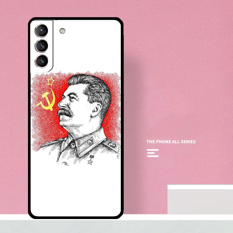 Stalin Soviet Case For Samsung Galaxy S23 S22 Ultra Plus S8 S9 S10 Plus Note 10 20 S21 FE S20 FE Cover