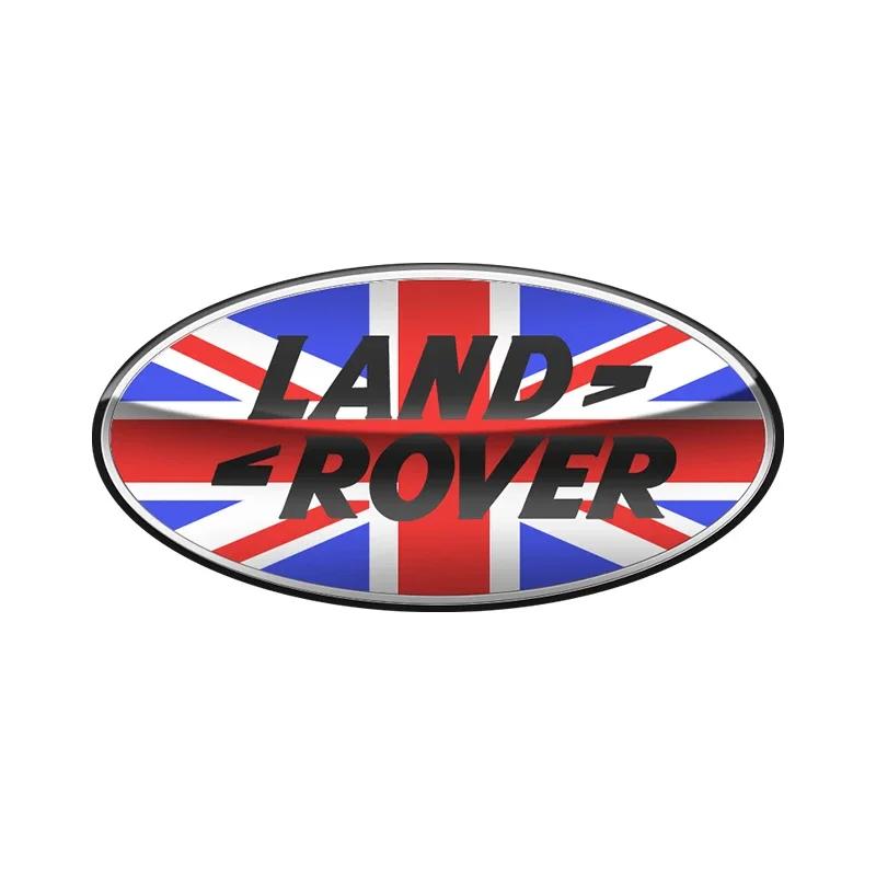 Aluminium Logo Emblem Car Front Sticker Rear Trunk Fender Badge For Land Rover Ranger Freelander Discovery Defender L322 Evoque HY0