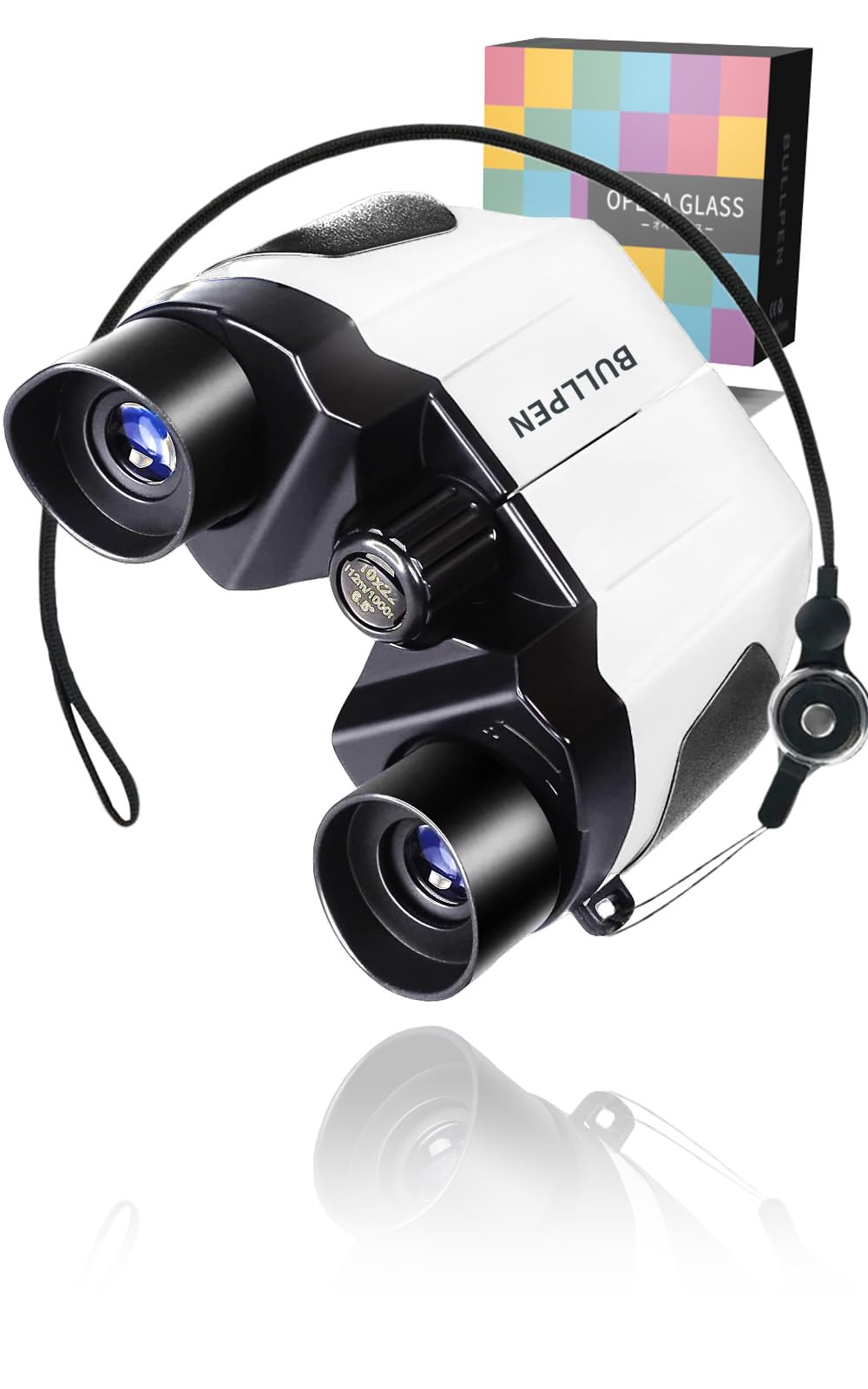 

Binoculars for Live Performances [Not Just a Great View] Opera Glasses for Concerts and Theater (BULLPEN) Lightest 10x Magnification with Ergonomic