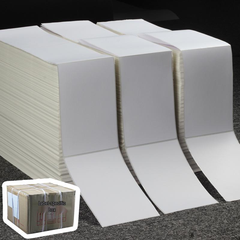 Durable Thermal Label Paper 100x150mm Folded E-packet Waybill Sticker