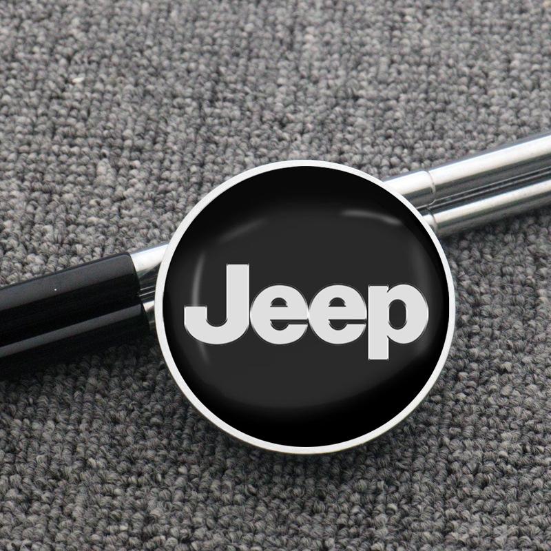 Car Rim Cover Decal Tire Wheel Center Hub Cap Sticker Emblem Decal For Jeep Grand Cherokee WK2 2011-2019 Wrangler YJ TJ JK JL