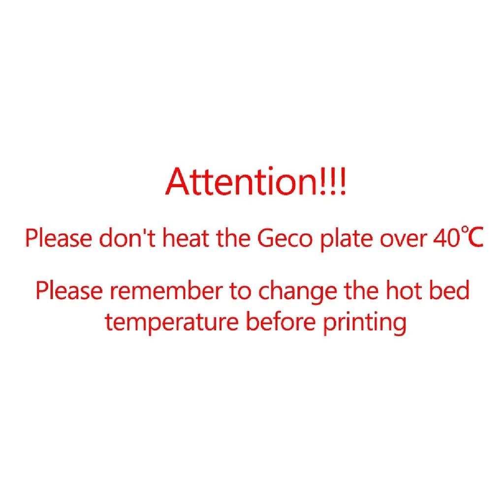 For Creality K1 Max Upgrade Geco Plate 310x315mm Double Sided Printing K1 Max Build Plate Pla No Heat Strong Adhesion Cold Bed