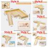 Holz Hamster Kletterplattform Zaunsicher Design Hamster Nest Leiter Tier