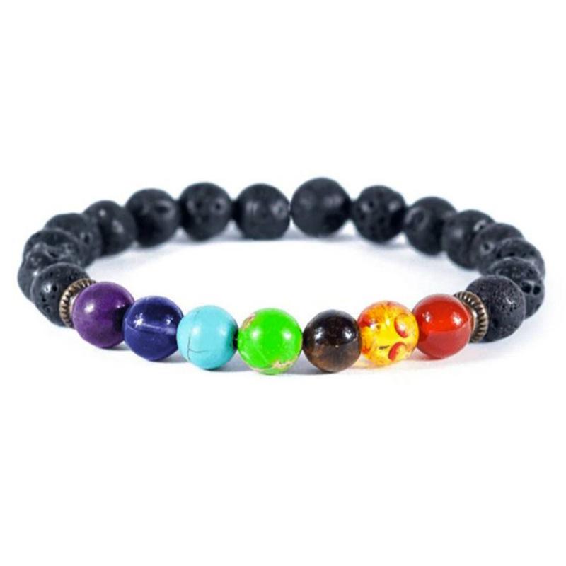 High-Quality Tiger Eye & Black Agate Natural Stone Bracelet 10mm Jewelry