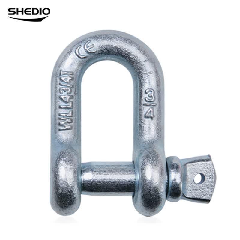 Forged Galvanized Alloy Steel D-Shackle