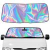 BLUESEATEC Toyota Hiace 200 Series Wide Body Front Sunshade for Windshield HIACE H200 300D Strong Insulation Material Sunshade Sun Protection Heat