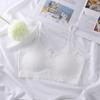 Thin girls' underwear development period small vest junior high school high school students' underwear girls' adolescence older children girls' bra