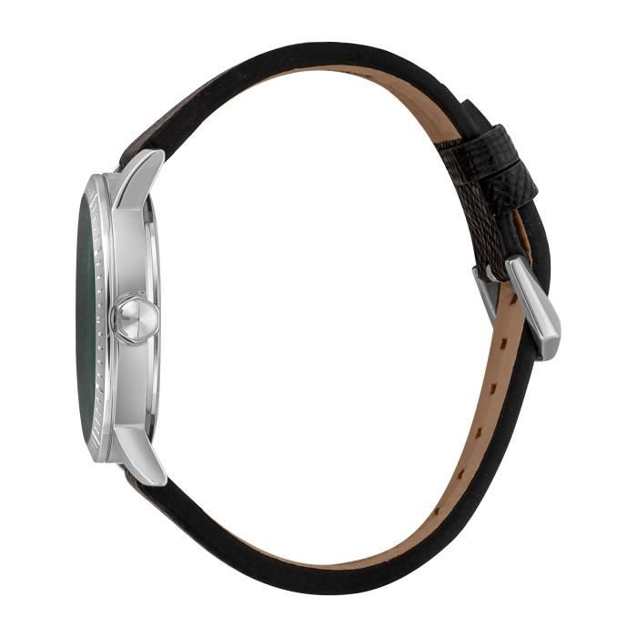 Montre - JUST CAVALLI - JC1G216L0025 - Quartz - Acier inoxydable - Cuir noir