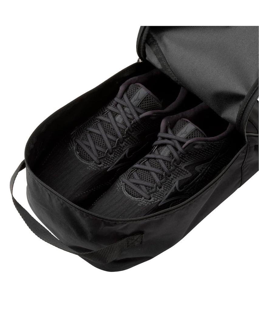 [Mizuno] Shoe case, shoe storage, club activity shoe storage (2011 Fall/Winter model) 33JM3501 Black x Lime