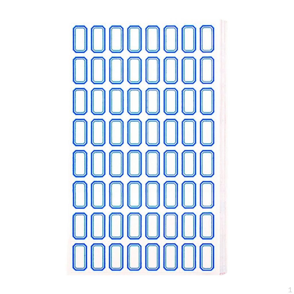 50 Sheets Tag Sticker Strong Adhesion Classification Label Effortless Peel Name for