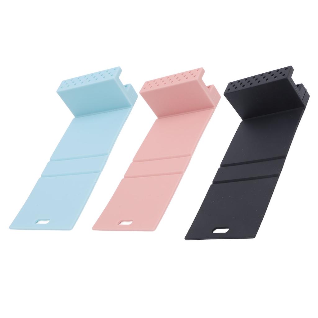 Silicone Nail Drill Bit Holder Foldable Multipurpose Drill Bit Organizer Case Nail Tech Bits Storage