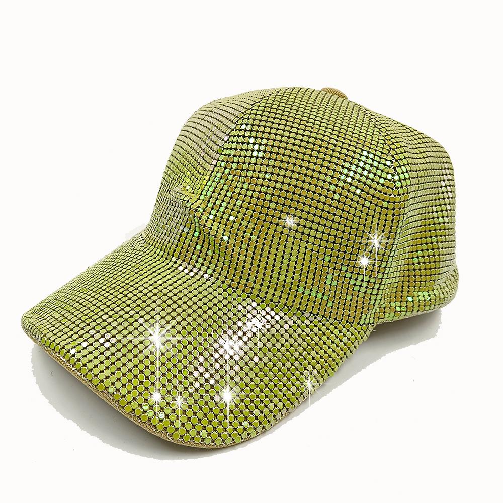 Rhinestone Fedora Jazz Hats Cowboy Hat For Women And Men Double-Sided Color Cap Red With Black Diamond Fedora
