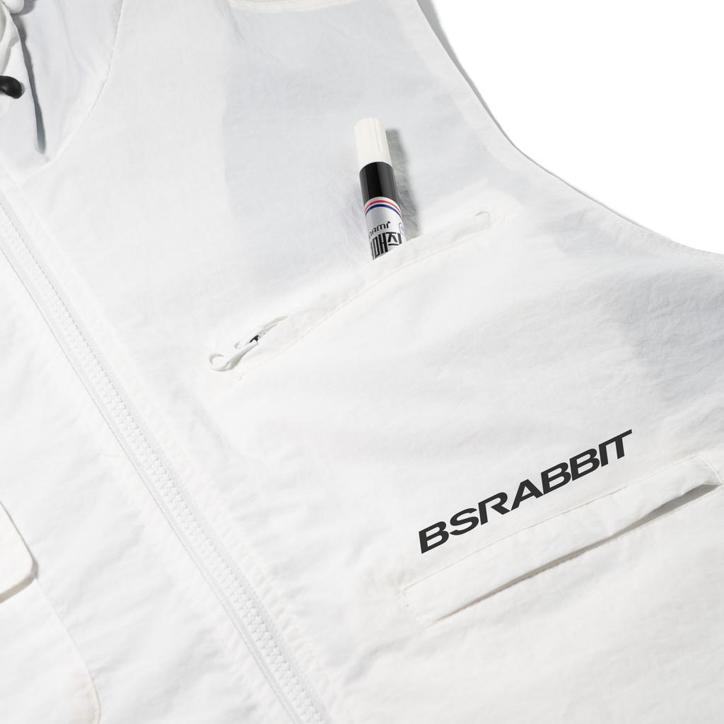 Bsrabbit Active Trail Hooded Vest Ivory