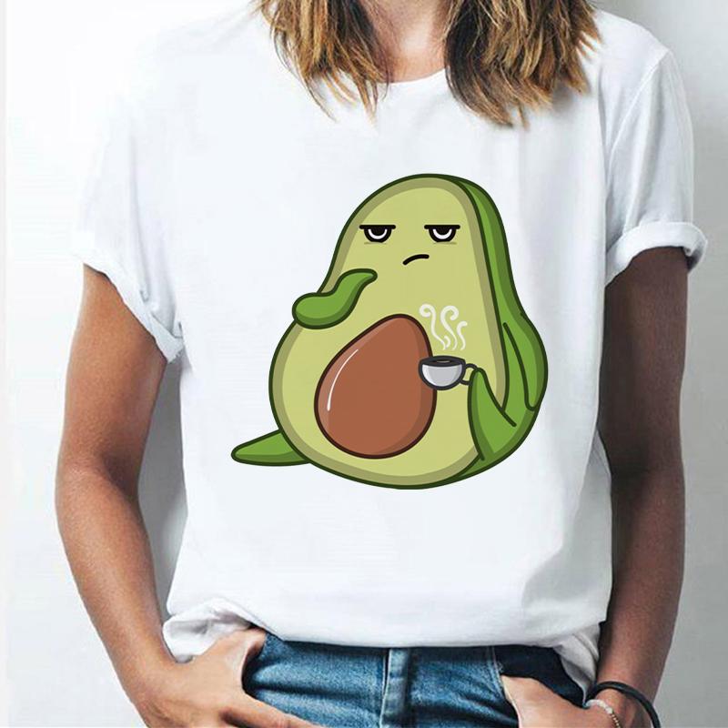 Women Tshirt Drink Coffee Cartoon Bear Print Harajuku Summer Tshirts Casual O-Neck Short Sleeve Tops Tee T Shirt Custom T-Shirt