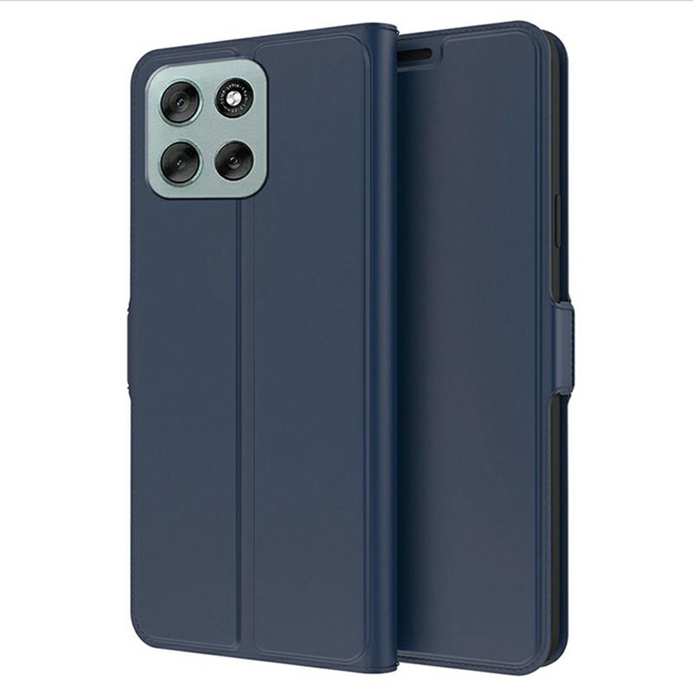 For Motorola Moto G56 5G Case Shockproof TPU Inner Shell Leather Phone Cover Card Slot