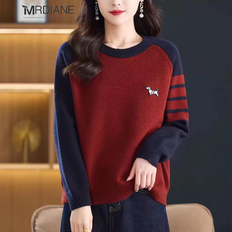 

Mrdiane Wei Women s Warm Half-High Collar Knitted Sweater