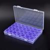 28/56 Grids Plastic Jewelry Storage Box Necklace Earrings Rings Jewelry Packaging Organizer Portable Pill Medicine Storage Box