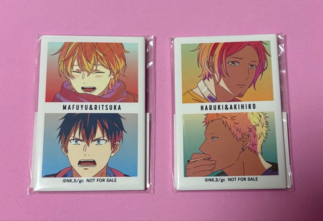 [USED] Given ani-art Trading Can Badge Bonus: Square Can Badge
