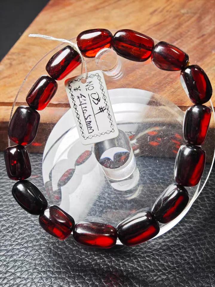 Natural Garnet Bracelet Gemstone Women Men 7mm 8mm 9mm 10mm Stretch Crystal Round Bead Bracelet AAAAA