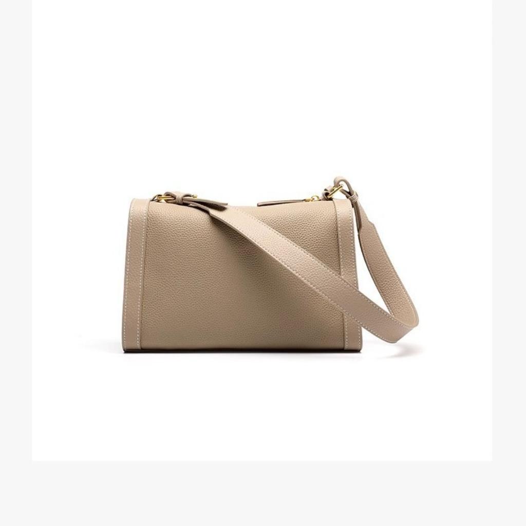 Borsa da donna in pelle 2023 borsa a spalla tipo cuscino strato superiore tracolla pelle bovina versatile grande capacità borsa baguette alla moda versatile