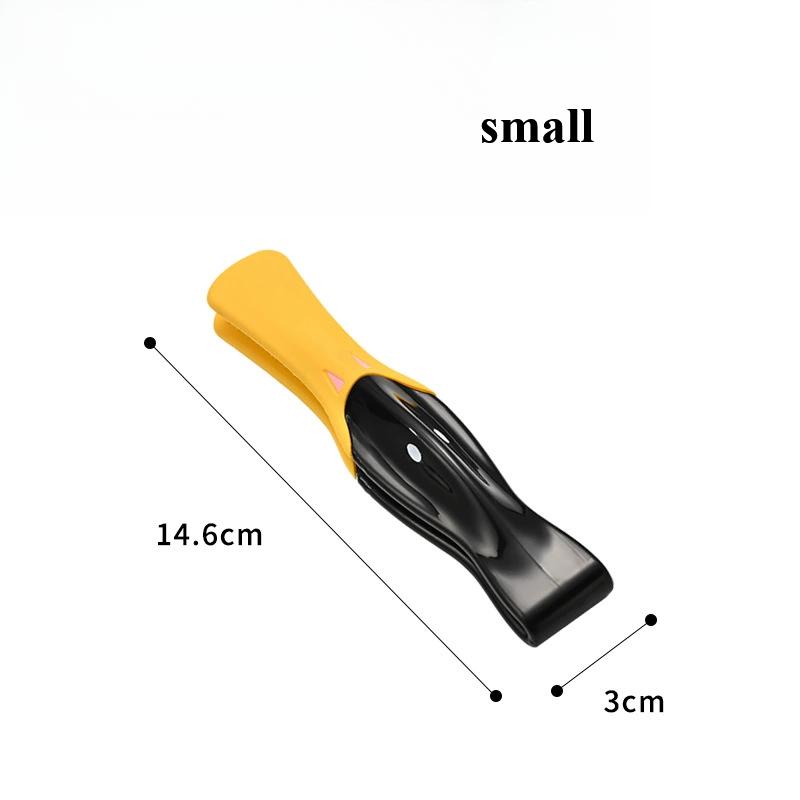 Silicone Bread Tongs, Non Stick, Heat Resistant, Durable Food Tongs for Toast, Duck, BBQ