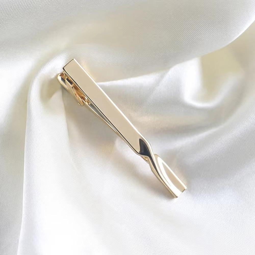 Classic Men's Tie Clip Metal Tie Clasp Elegant Tie Pin  Necktie Bar Dress Shirts Accessories